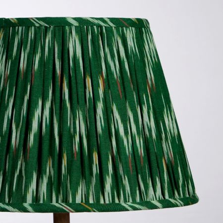 Green Ikat Empire Lampshade Small